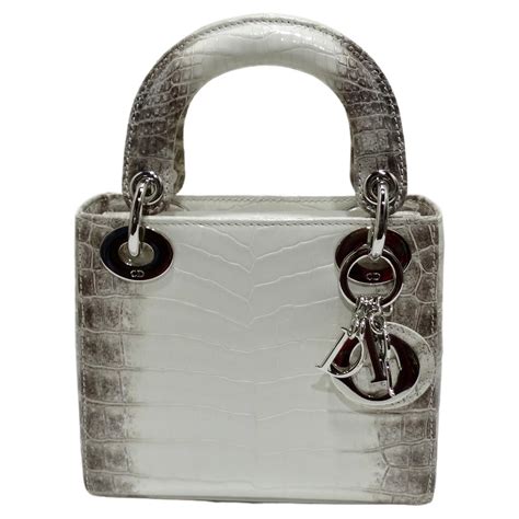 lady dior crocodile bag|lady dior bag price list.